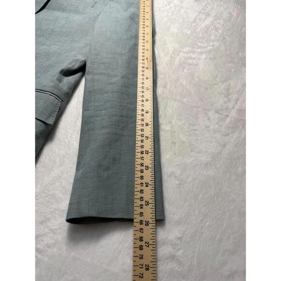 J Crew Ludlow Blazer Mens 40R Green Cotton Summer Chambray Collegiate Preppy - Picture 8 of 9